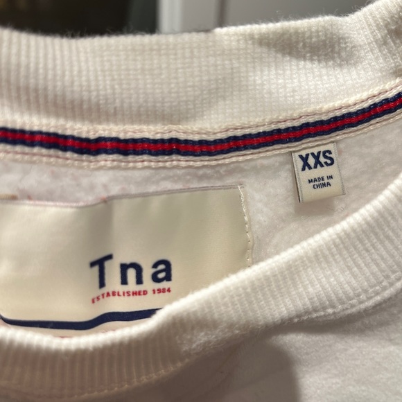 TNA pullover color block sweater - Picture 3 of 5